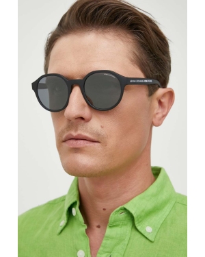 Armani Exchange Okulary przeciwsłoneczne 0AX4114S kolor czarny