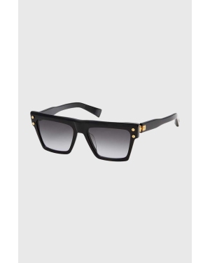 Balmain okulary przeciwsłoneczne B - V kolor czarny BPS-121A