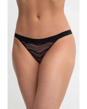 Calvin Klein Underwear figi kolor czarny transparentne 000QF7720E