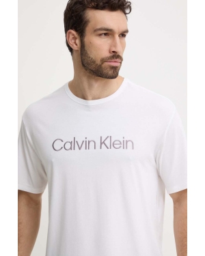 Calvin Klein Underwear t-shirt lounge kolor biały z aplikacją