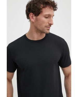 Geox t-shirt M4510K-T3098 męski kolor czarny gładki