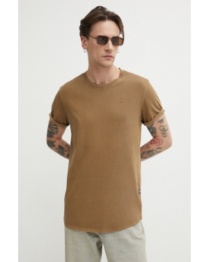 G-Star Raw t-shirt bawełniany x Sofi Tukker męski kolor beżowy gładki