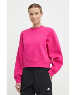 adidas by Stella McCartney bluza damska kolor różowy gładka IT8284