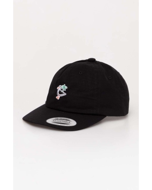 Picture czapka z daszkiem Paxston kolor czarny z aplikacją SB208