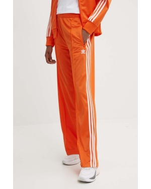 adidas Originals spodnie dresowe kolor pomarańczowy z aplikacją IP0640