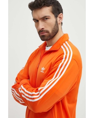 adidas Originals bluza męska kolor pomarańczowy z aplikacją IR9902