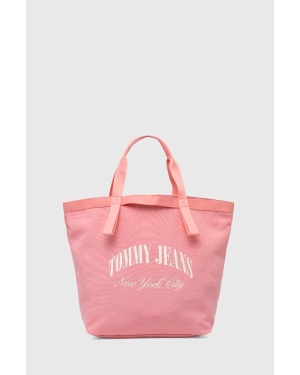 Tommy Jeans torebka kolor różowy AW0AW15953