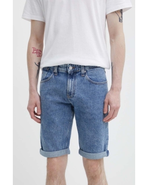 Tommy Jeans szorty jeansowe męskie kolor niebieski DM0DM19155