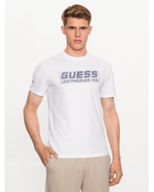 Guess T-Shirt Z3YI03 J1314 Biały Slim Fit