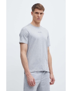 Calvin Klein Performance t-shirt męski kolor szary gładki