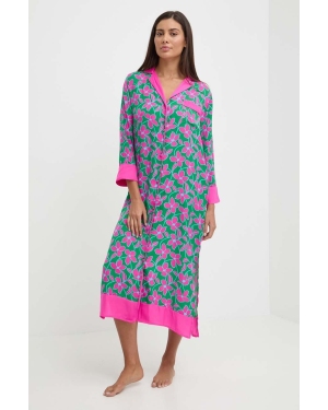 Kate Spade koszula piżamowa damska kolor zielony KSI32706