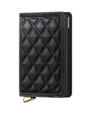 Secrid portfel skórzany kolor czarny SEd-Black