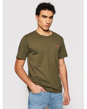 Levi's® T-Shirt Original Housemark 56605-0021 Zielony Standard Fit
