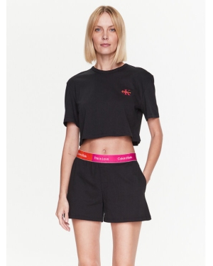 Calvin Klein Underwear Piżama 000QS6971E Czarny Regular Fit
