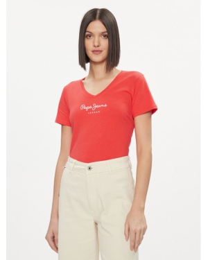 Pepe Jeans T-Shirt Wendy PL505482 Czerwony Regular Fit