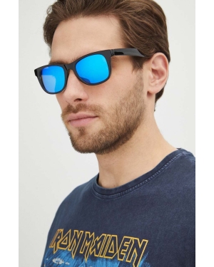 Medicine okulary przeciwsłoneczne męskie kolor niebieski