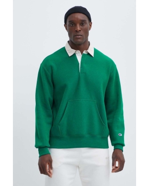 Champion bluza męska kolor zielony gładka 220012