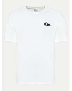 Quiksilver T-Shirt Mw Mini Logo EQYZT07657 Biały Regular Fit