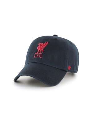 47brand Czapka EPL Liverpool kolor czarny z aplikacją