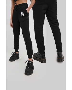 47 brand Spodnie kolor czarny z aplikacją 47brand