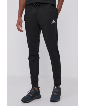 adidas Spodnie GK9222 męskie kolor czarny gładkie