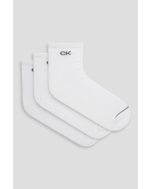 Calvin Klein Skarpetki (3-pack) męskie kolor biały