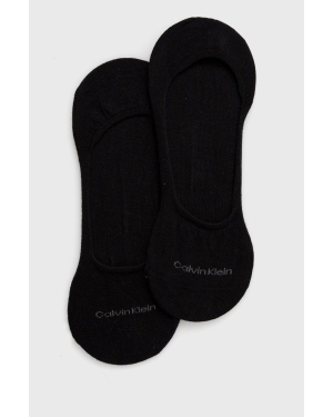 Calvin Klein skarpetki (2-pack) męskie kolor czarny 701218708