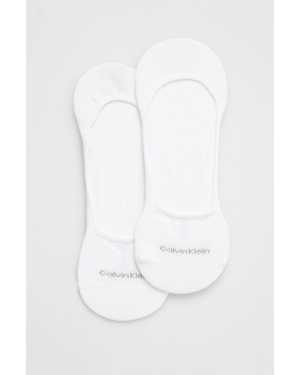 Calvin Klein skarpetki (2-pack) męskie kolor biały