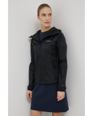 Columbia kurtka przeciwdeszczowa Ulica Jacket damska kolor czarny przejściowa 1718001-031