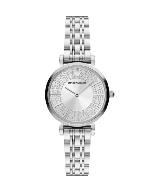 Emporio Armani zegarek AR11445 damski kolor srebrny