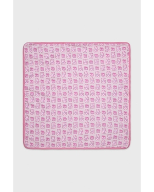 Guess ręcznik niemowlęcy kolor różowy