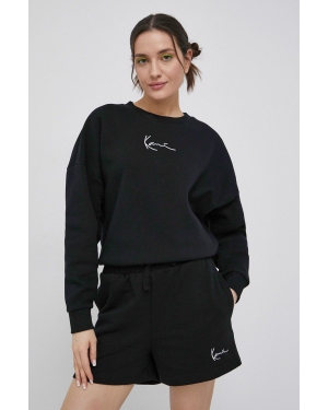 Karl Kani bluza damska kolor czarny z aplikacją