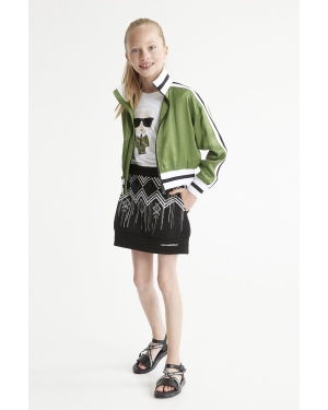Karl Lagerfeld spódnica dziecięca Z13083.156.162 kolor czarny mini prosta