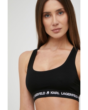 Karl Lagerfeld biustonosz (2-pack) 220W2155 kolor czarny gładki