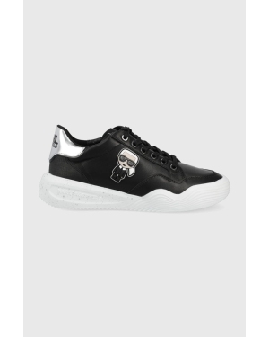 Karl Lagerfeld buty skórzane KAPRI RUN KL62830 kolor czarny
