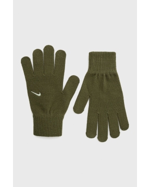 Nike rękawiczki kolor zielony