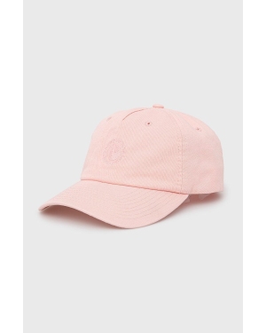 Pepe Jeans czapka Tacio kolor różowy z aplikacją