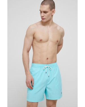 Polo Ralph Lauren szorty kąpielowe 710840302004 kolor turkusowy