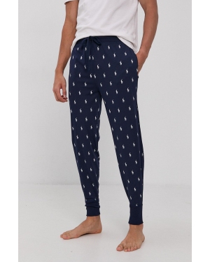 Polo Ralph Lauren Spodnie piżamowe 714844764001 męskie kolor granatowy wzorzyste