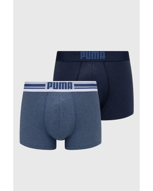Puma bokserki 2-pack męskie kolor niebieski