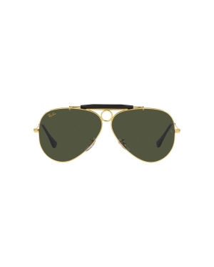 Ray-Ban okulary przeciwsłoneczne 0RB3138 kolor złoty