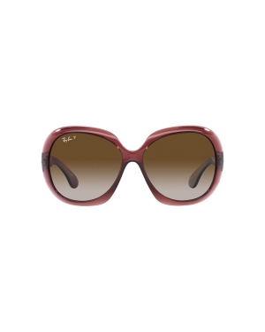 Ray-Ban okulary przeciwsłoneczne JACKIE OHH II damskie kolor brązowy 0RB4098