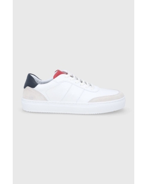 Tommy Hilfiger buty skórzane kolor biały