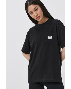 Vans T-shirt damski kolor czarny VN0A5I8FBLK1-Black