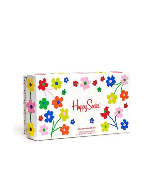 Happy Socks skarpetki Flower (3-pack) męskie