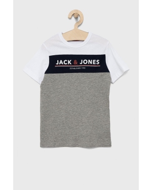 Jack & Jones komplet dziecięcy kolor szary z nadrukiem