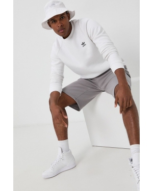 adidas Originals Bluza H34644 męska kolor biały z nadrukiem H34644-WHITE