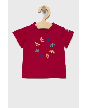 adidas Originals - T-shirt bawełniany dziecięcy HE6845