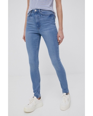 Pieces jeansy damskie high waist