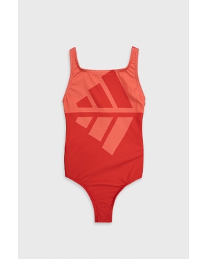 adidas Performance strój kąpielowy dziecięcy HC9647 kolor czerwony